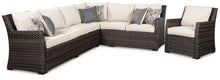 Load image into Gallery viewer, Easy Isle Easy Isle Nuvella 3 Piece Sectional and Lounge Chair