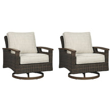 Load image into Gallery viewer, Paradise Trail Outdoor Sofa, Lounge Chairs and Fire Pit Table
