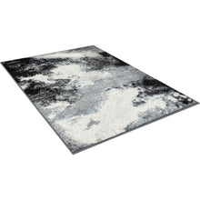 Load image into Gallery viewer, Serang Gray/Black 5' X 7' Area Rug