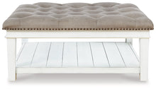 Load image into Gallery viewer, Kanwyn Upholstered Ottoman Coffee Table