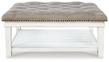 Load image into Gallery viewer, Kanwyn Upholstered Ottoman Coffee Table