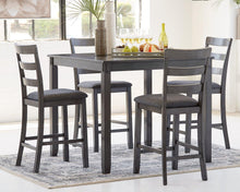 Load image into Gallery viewer, Bridson Counter Height Dining Table and Bar Stools (Set of 5) image