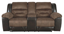 Load image into Gallery viewer, Earhart - Dbl Rec Loveseat W/console image