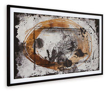 Load image into Gallery viewer, Clefting Black/Caramel/Tan Wall Art image