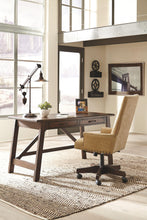 Load image into Gallery viewer, Baldridge - 2 Pc. - Large Leg Desk, Upholstered Swivel Desk Chair image