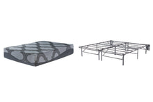 Load image into Gallery viewer, 12 Inch Ashley Hybrid Gray King Adjustable Base and Mattress image