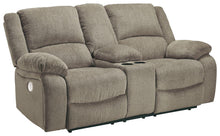 Load image into Gallery viewer, Draycoll - Dbl Rec Pwr Loveseat W/console image