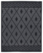 Load image into Gallery viewer, Averlain Black/Gray 5'3" x 7' Rug image