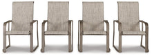 Load image into Gallery viewer, Beach Front Beige Sling Arm Chair (Set of 4) image