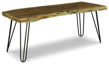 Load image into Gallery viewer, Haileeten Brown/Black Accent Bench image