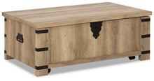Load image into Gallery viewer, Calaboro Light Brown Lift-Top Coffee Table image