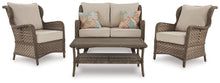 Load image into Gallery viewer, Clear Ridge 4-Piece Outdoor Conversation Set image