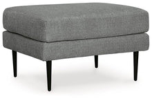 Load image into Gallery viewer, Hazela Charcoal Ottoman image
