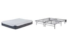 Load image into Gallery viewer, 12 Inch Chime Elite Gray King Foundation with Mattress image