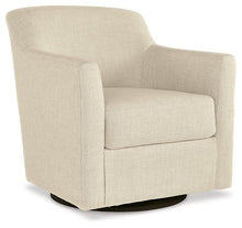 Load image into Gallery viewer, Bradney Linen Swivel Accent Chair image