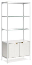 Load image into Gallery viewer, Deznee White Large Bookcase image