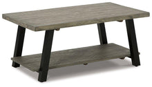 Load image into Gallery viewer, Brennegan Gray/Black Coffee Table image