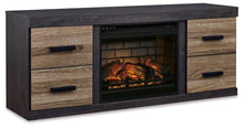 Load image into Gallery viewer, Harlinton 60" TV Stand with Electric Fireplace image