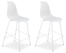 Load image into Gallery viewer, Forestead White Counter Height Bar Stool (Set of 2) image