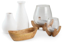 Load image into Gallery viewer, Colleigh White/Brown Accessory Set (Set of 5) image