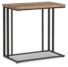 Load image into Gallery viewer, Bellwick Natural/Black Chairside End Table image