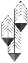 Load image into Gallery viewer, Dashney Black Wall Planter On Stand image