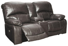 Load image into Gallery viewer, Hallstrung - Pwr Rec Loveseat/con/adj Hdrst image