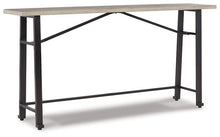 Load image into Gallery viewer, Karisslyn Whitewash/Black Long Counter Table image