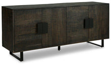 Load image into Gallery viewer, Kevmart Grayish Brown/Black Accent Cabinet image