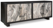 Load image into Gallery viewer, Lakenwood Black/Gray/Ivory Accent Cabinet image