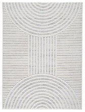 Load image into Gallery viewer, Lambworth Gray/Cream 5'3" x 7' Rug image