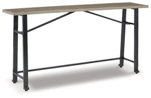Load image into Gallery viewer, Lesterton Light Brown/Black Long Counter Table image