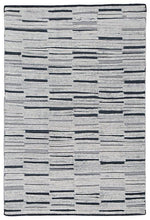 Load image into Gallery viewer, Pomfret Black/Cream/Gray 5' x 7' Rug image
