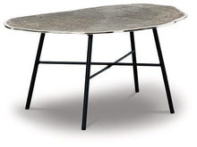 Load image into Gallery viewer, Laverford Chrome/Black Coffee Table image