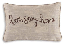 Load image into Gallery viewer, Lets Stay Home Chocolate Pillow image
