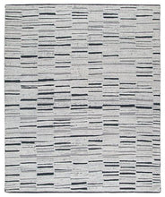 Load image into Gallery viewer, Pomfret Black/Cream/Gray 7'8" x 10' Rug image