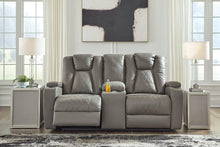 Load image into Gallery viewer, Mancin Reclining Loveseat with Console image