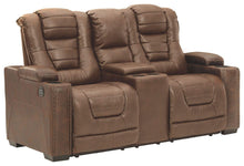 Load image into Gallery viewer, Owner's - Pwr Rec Loveseat/con/adj Hdrst image