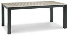 Load image into Gallery viewer, Mount Valley Driftwood/Black Outdoor Dining Table image