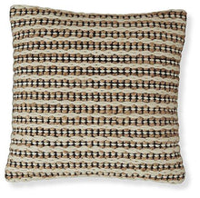 Load image into Gallery viewer, Nealington Brown/Black/White Pillow image