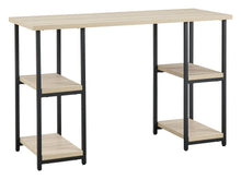 Load image into Gallery viewer, Waylowe - Home Office Desk - Double-shelf Pedestal image