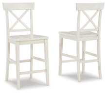 Load image into Gallery viewer, Stuven White Counter Height Bar Stool image