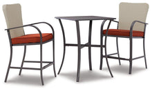Load image into Gallery viewer, Tianna Dark Brown Counter Table Set image