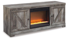 Load image into Gallery viewer, Wynnlow 63" TV Stand with Electric Fireplace image