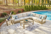 Load image into Gallery viewer, Silo Point 4-Piece Outdoor Sectional with Coffee and End Table image