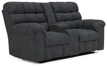 Load image into Gallery viewer, Wilhurst - Double Rec Loveseat W/console image