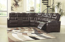 Load image into Gallery viewer, Warnerton - Left Arm Facing Power Loveseat 3 Pc Sectional image