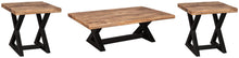 Load image into Gallery viewer, Wesling Light Brown Coffee Table and 2 End Tables image