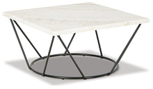 Load image into Gallery viewer, Vancent White/Black Coffee Table image