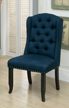 Load image into Gallery viewer, SANIA Antique Black Wingback Chair (2/CTN) image